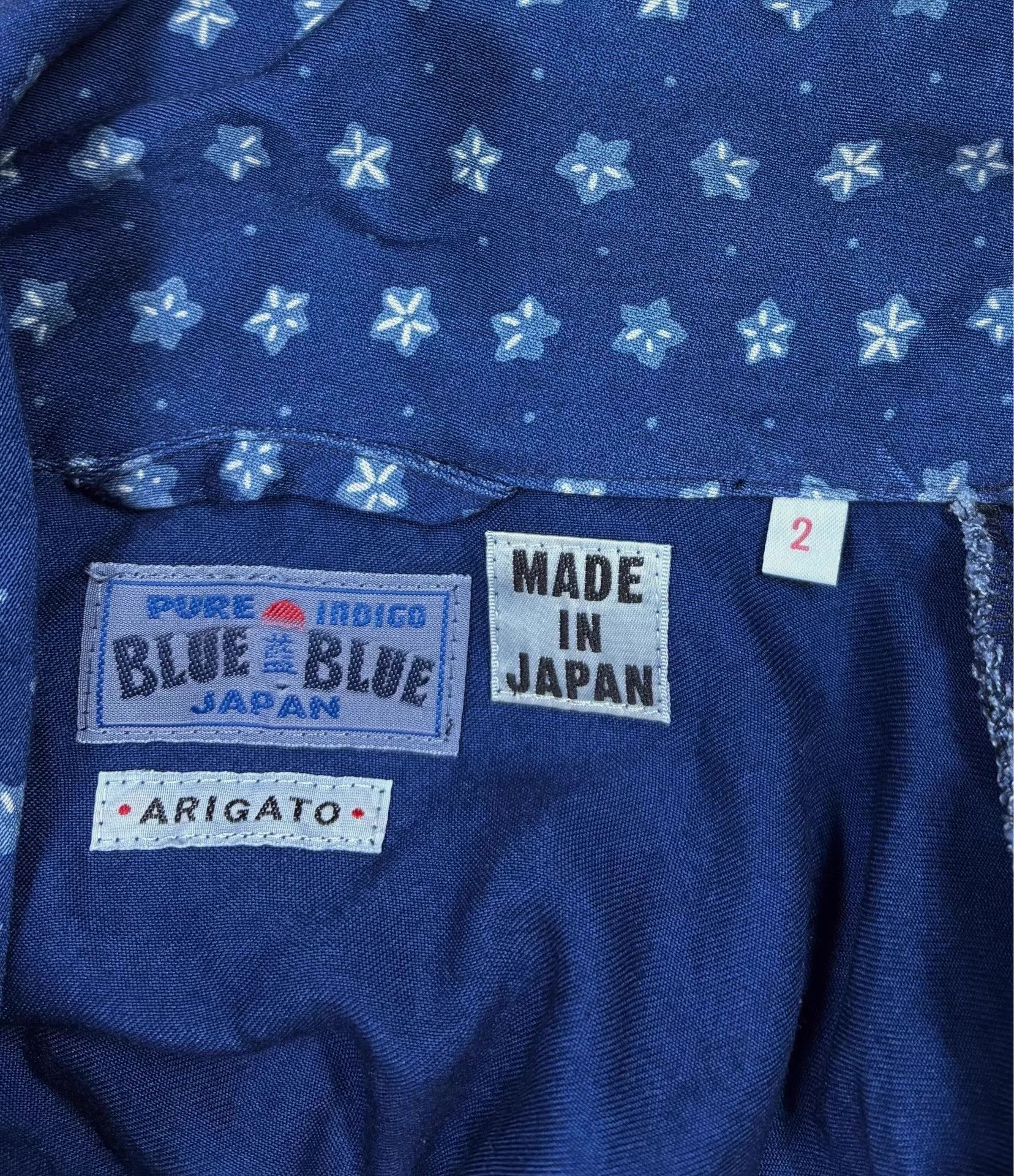 Blue Blue Japan Blue Floral Pattern Long Light Jacket Size US M / EU 48-50 / 2 - 3 Thumbnail
