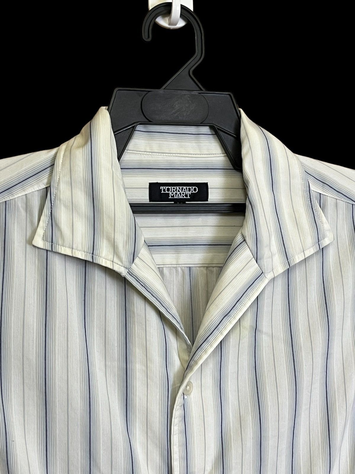 Tornado Mart VINTAGE TORNADO MART STRIPES BUTTON UPS SHIRT Size US S / EU 44-46 / 1 - 3 Thumbnail