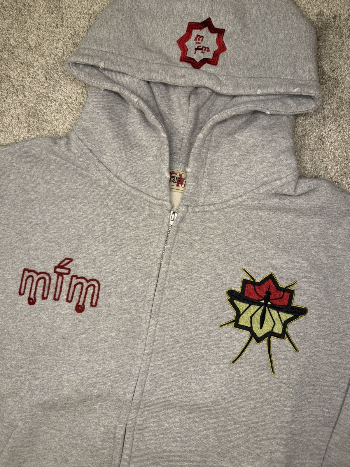 murd333r.fm Murd333r FM Special Ops Zip Up Hoodie (Militia Shadow) Size US XL / EU 56 / 4 - 3 Thumbnail