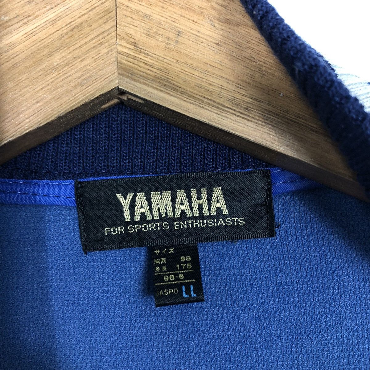 Japanese Brand 📌Vintage One Set Top Bottom Yamaha Racing Wear Rare Design Size US L / EU 52-54 / 3 - 23 Thumbnail