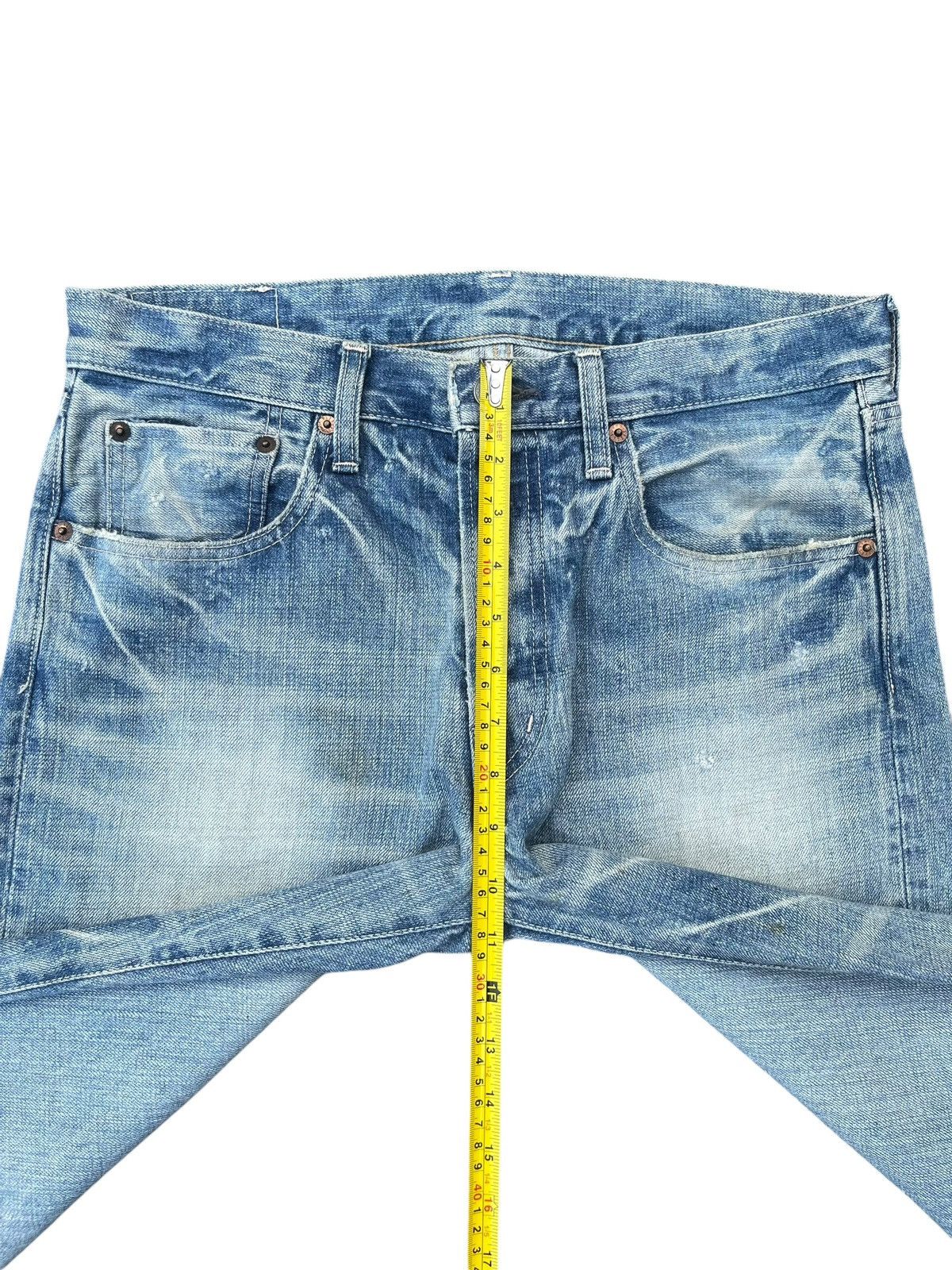 Eternal × Japanese Brand × Spellbound Vintage Japanese Brand Spellbound Light Blue Buttonfly Jeans Size US 32 / EU 48 - 15 Thumbnail