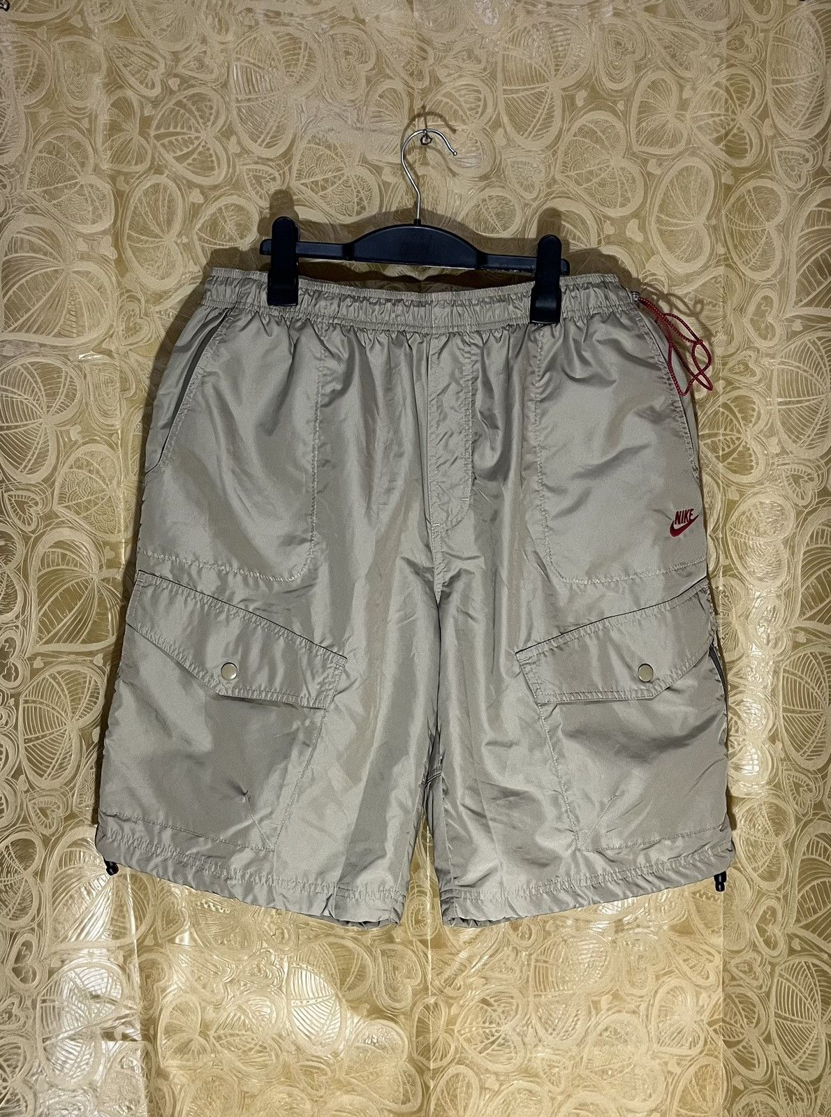 Other Vintage NIKE Nylon Cargo shorts y2k Size US 36 / EU 52 - 1 Thumbnail