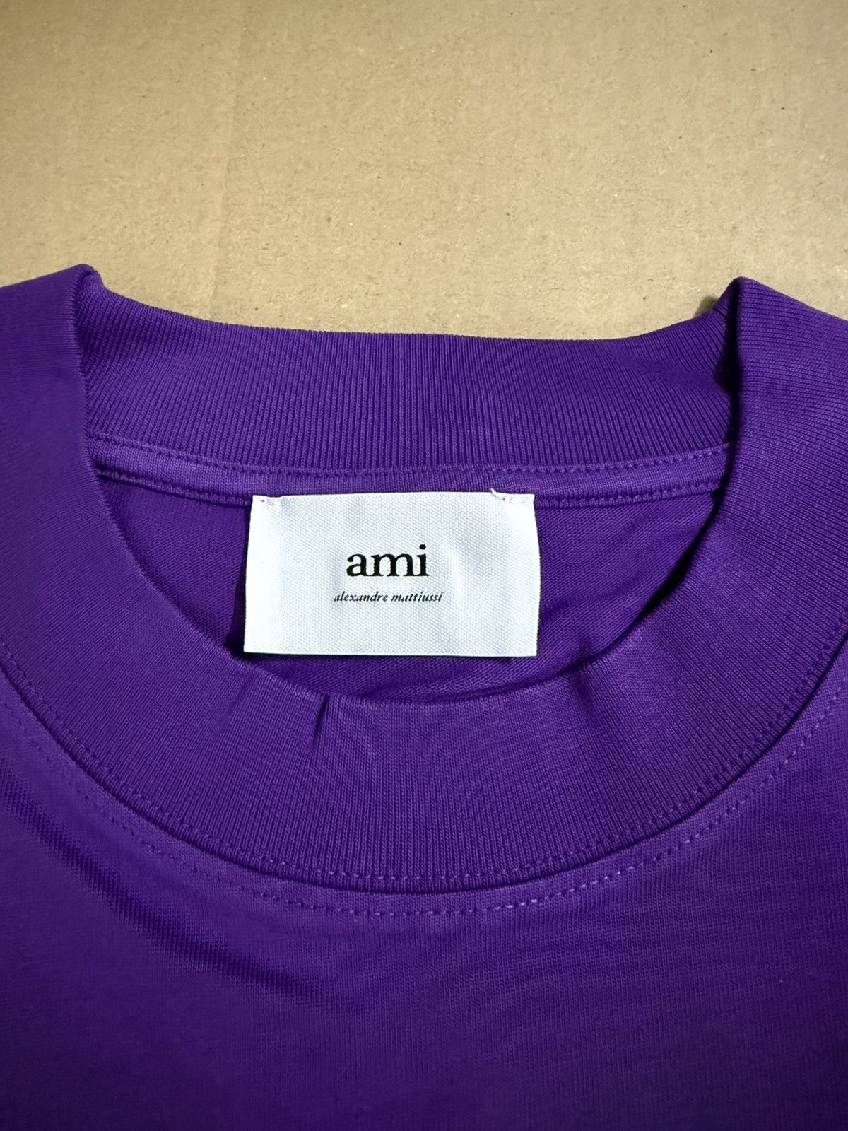 AMI Ami Paris Tonal Heart T-Shirt NEW Size US XL / EU 56 / 4 - 3 Thumbnail