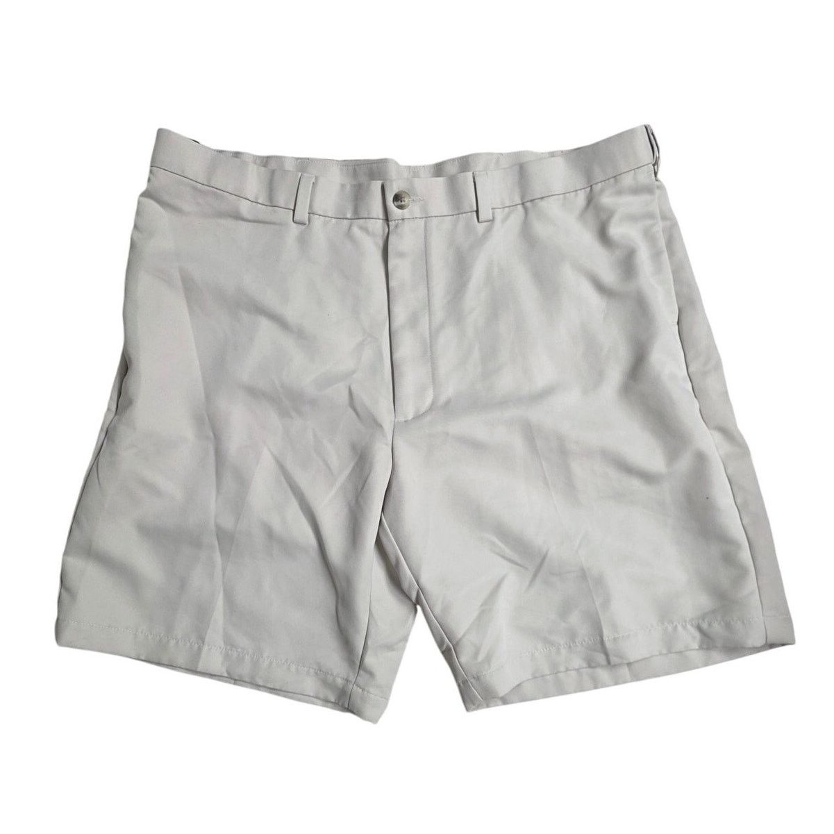 Roundtree & Yorke Roundtree & Yorke Men's Easy Care Khaki Shorts - 42x9 Size US 42 / EU 58 - 1 Thumbnail