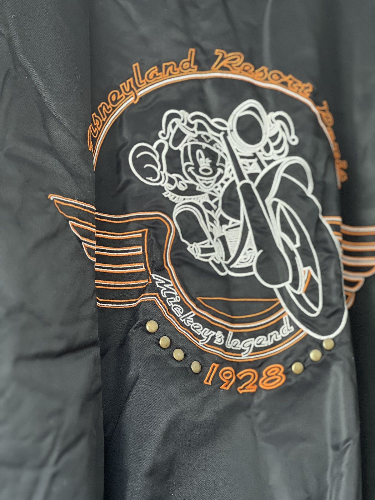 Disney × Mickey Mouse Rare vintage Disneyland Resort Paris bomber jacket Size US XXL / EU 58 / 5 - 6 Thumbnail