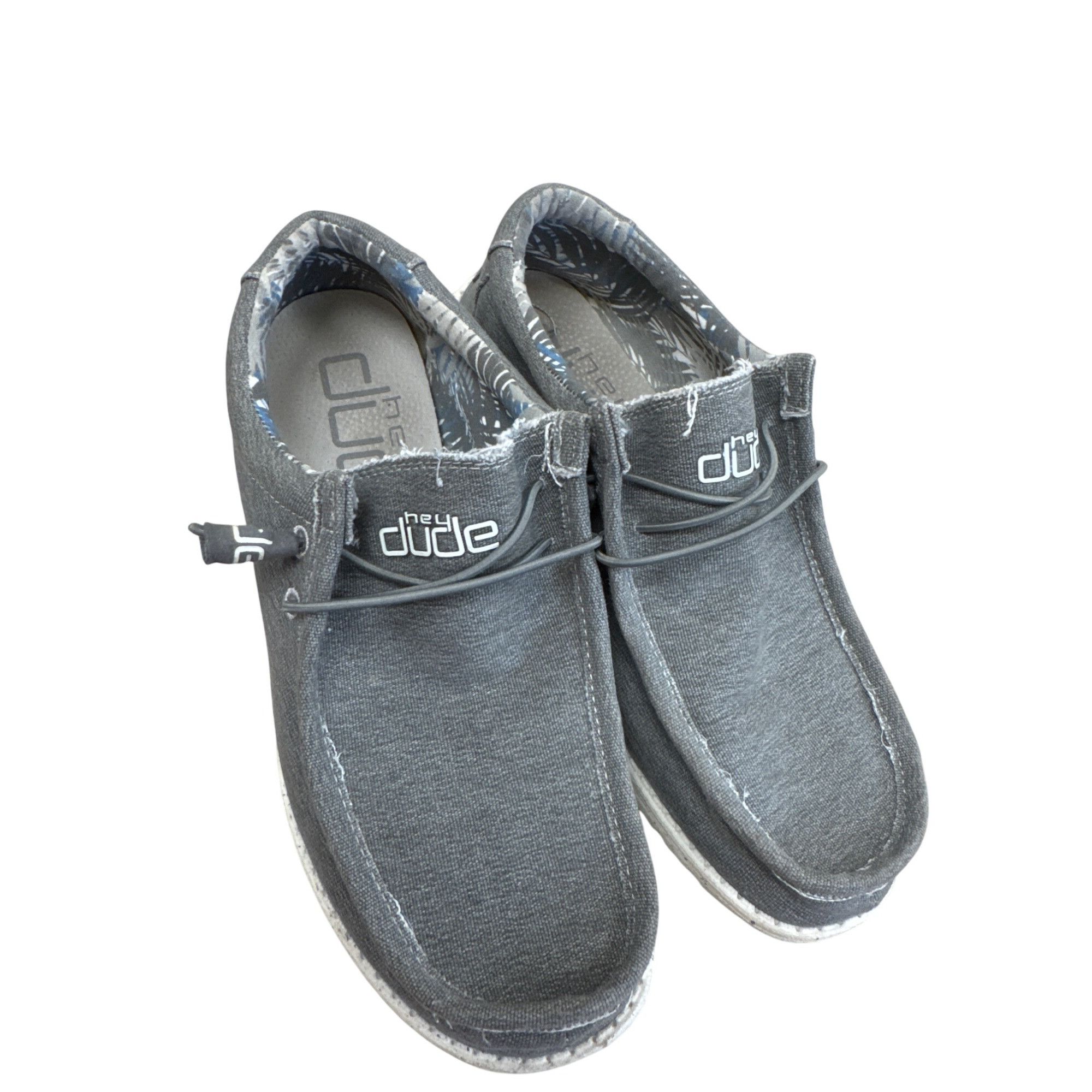 Other Hey Dude Wally Mens Gray Casual Slip-On Loafers Shoes Size 9 Size US 9 / EU 42 - 12 Thumbnail