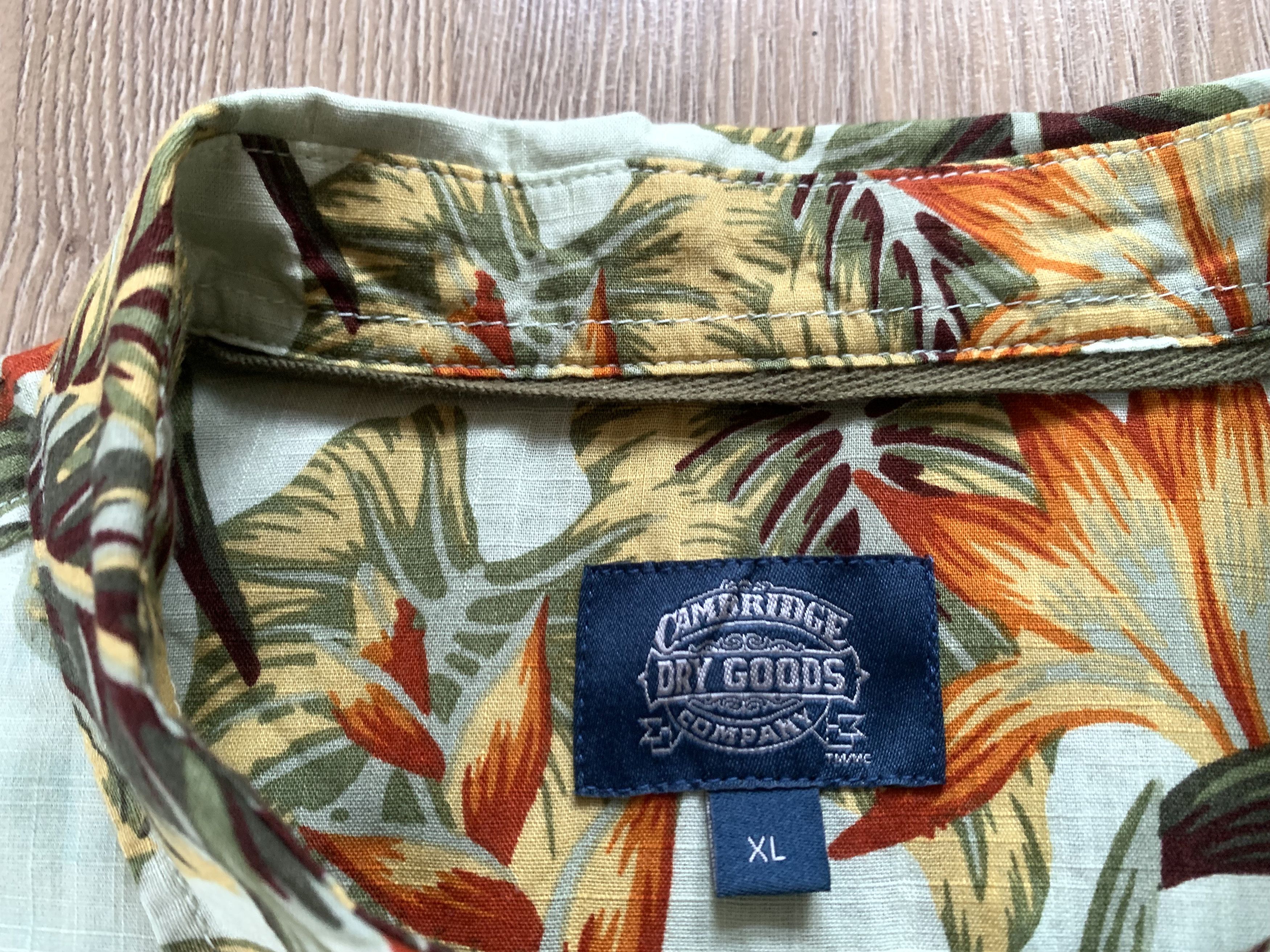 Other Cambridge Cotton Printed Hawaiian Shirt Size US XL / EU 56 / 4 - 5 Thumbnail