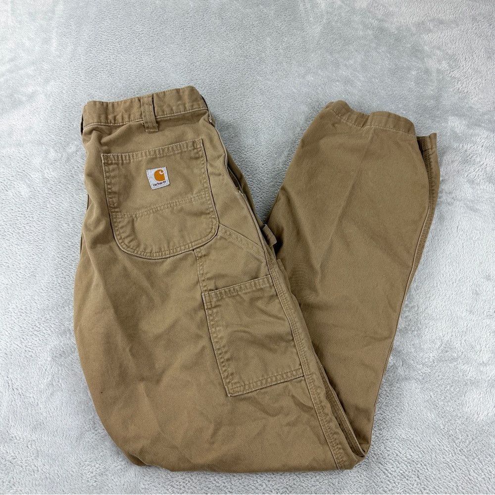 Carhartt Carhartt Men's Relaxed Fit Twill Utility Work Pant Size 36x Size US 36 / EU 52 - 4 Thumbnail