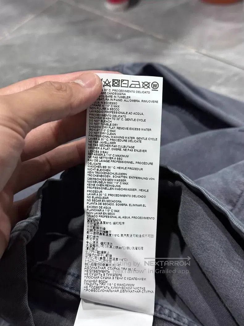 Maison Margiela Maison Margiela Long Sleeve Denim Sweatshirt. Size US L / EU 52-54 / 3 - 7 Thumbnail