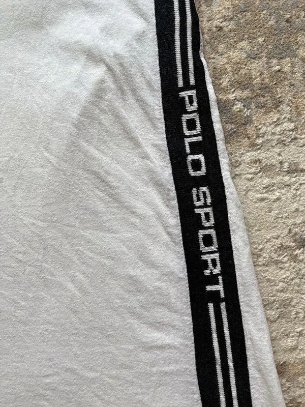 Polo Ralph Lauren Ralph Lauren Polo Sport Top Tank White Black Patch Logo Size US XL / EU 56 / 4 - 2 Thumbnail