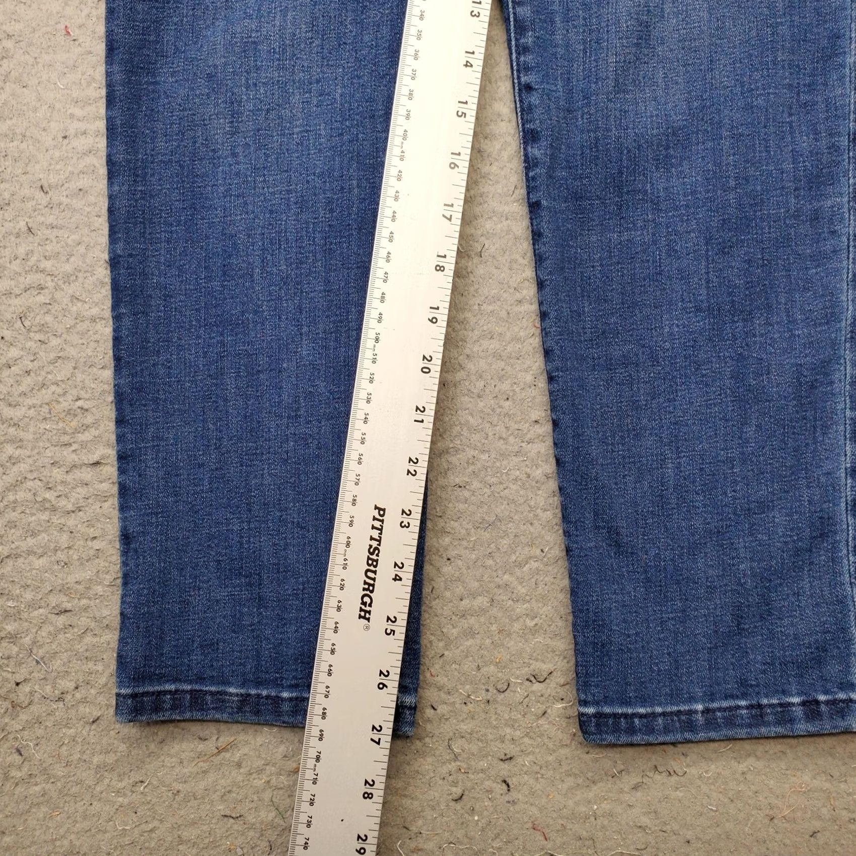 J. Jill J. Jill Slim Ankle Jeans Womens 8 Blue Denim Authentic Fit Stretch Streetwear Jeans Womens 8 Blue Denim Slim Ankle J. Jill Size 30" / US 8 / IT 44 - 4 Thumbnail