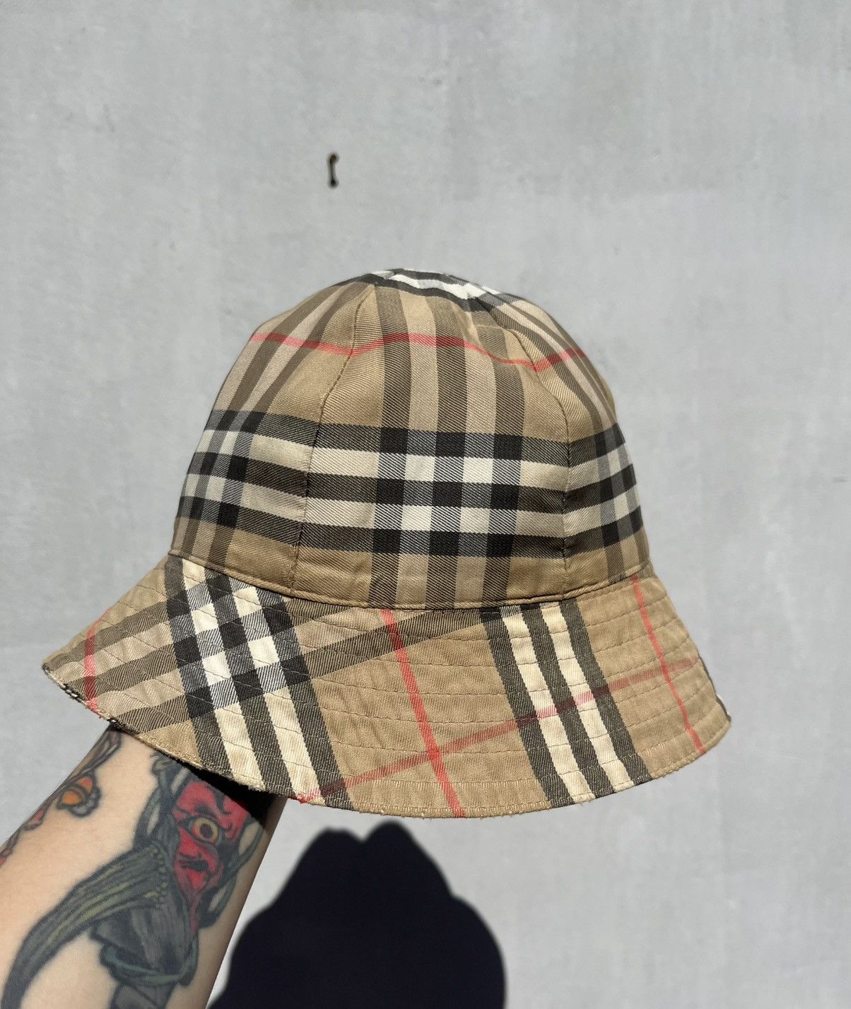 Burberry Burberry vintage Burberrys hat bucket cap Panama nova Size ONE SIZE - 1 Thumbnail