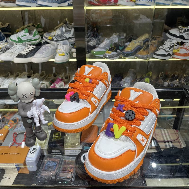 Louis Vuitton Louis Vuitton Trainer Maxi Low-Top Sneakers -2508 Size US 9.5 / EU 42-43 - 1 Thumbnail