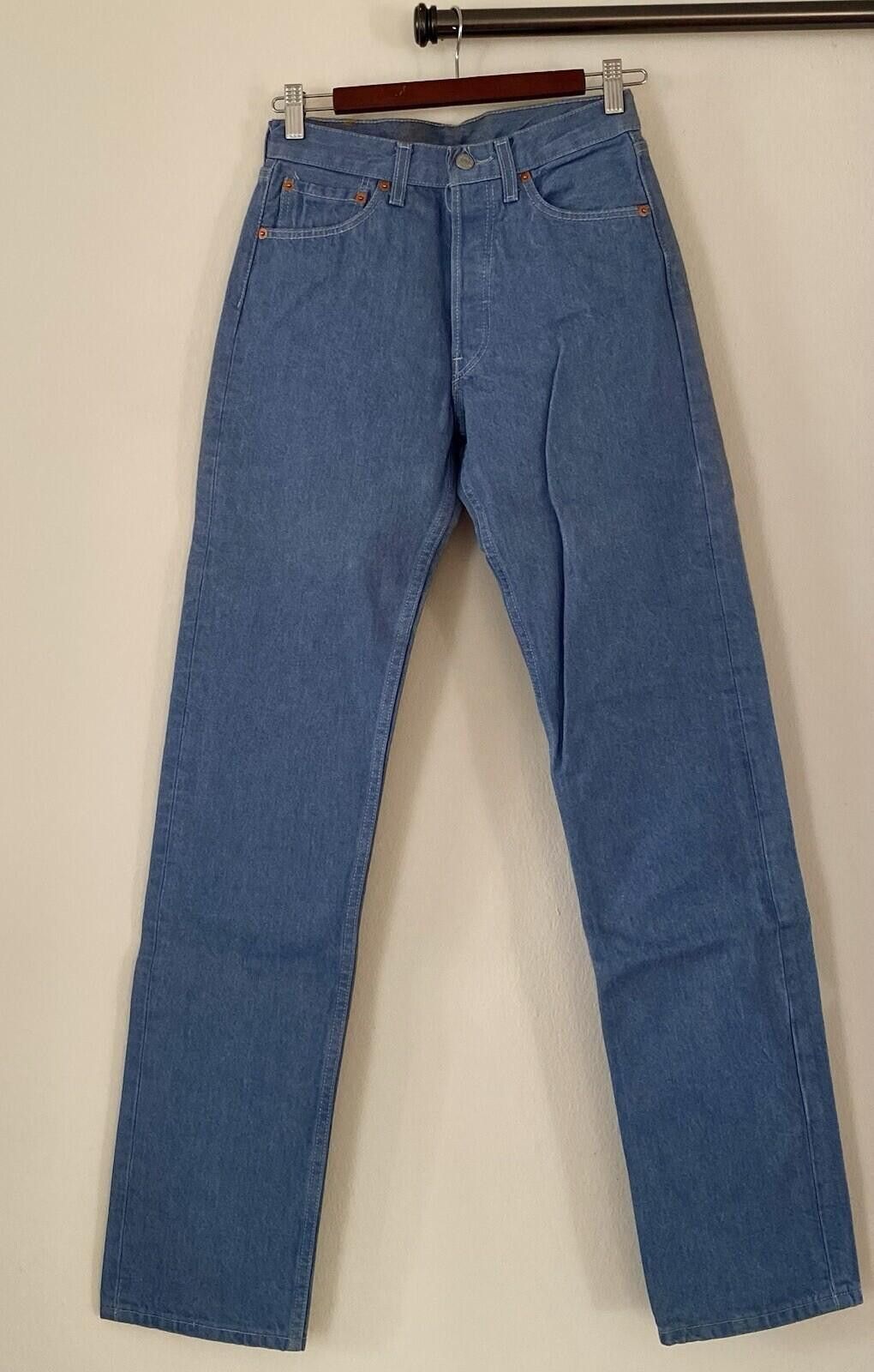 Levi's NWT Levi's 501 Preshrunk Jeans Made in Spain 28x34 Sun Faded Size 28" / US 6 / IT 42 - 3 Thumbnail