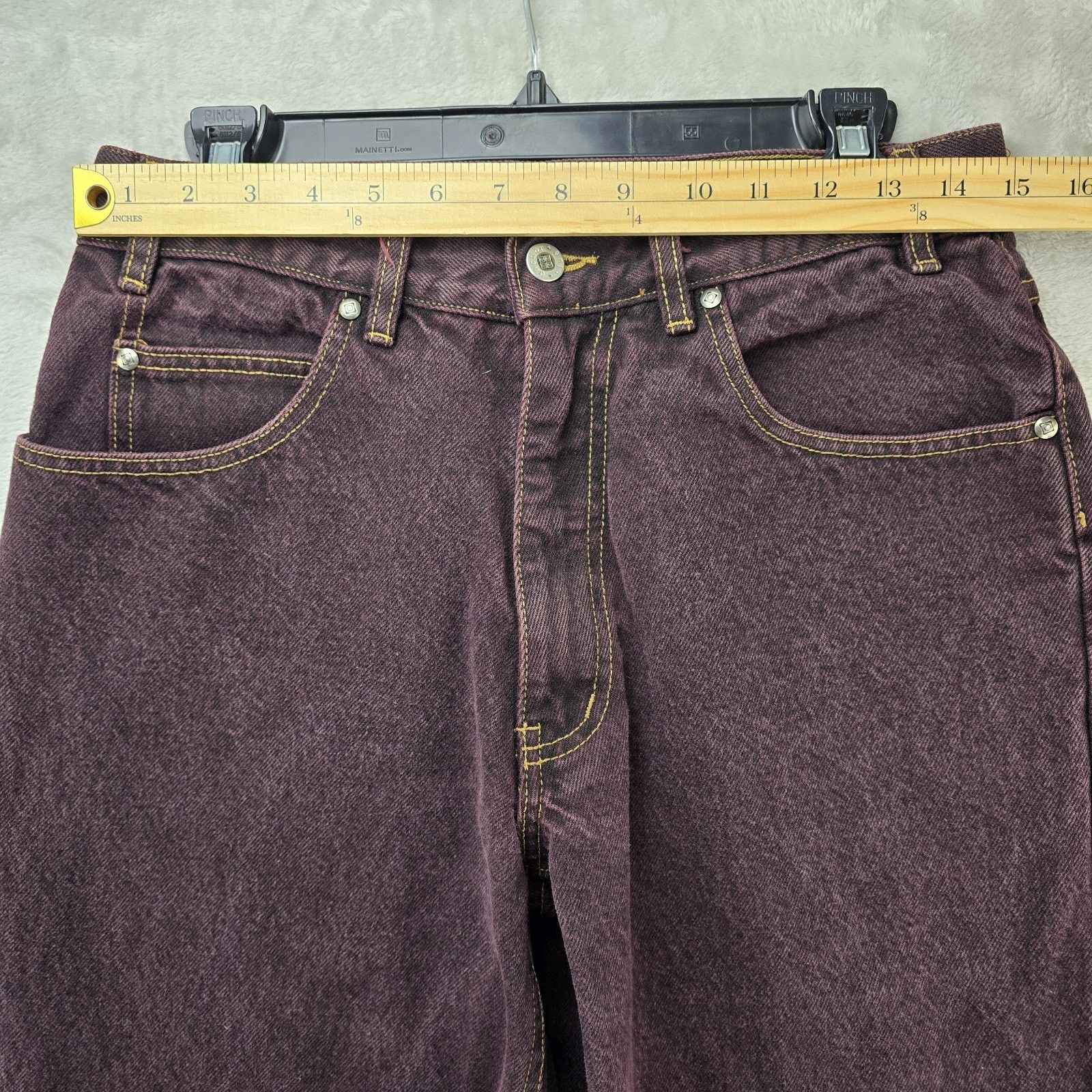 Anchor Blue Vintage Anchor Blue Wide Leg Baggy Jeans 33x32 (Fits 30x30) Size US 30 / EU 46 - 8 Thumbnail