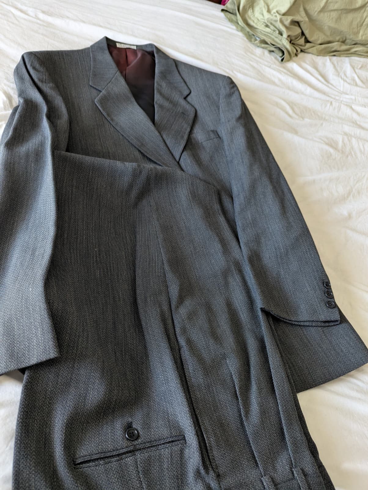 Other Vintage Andrew Fezza Suit Size 44L - 3 Thumbnail