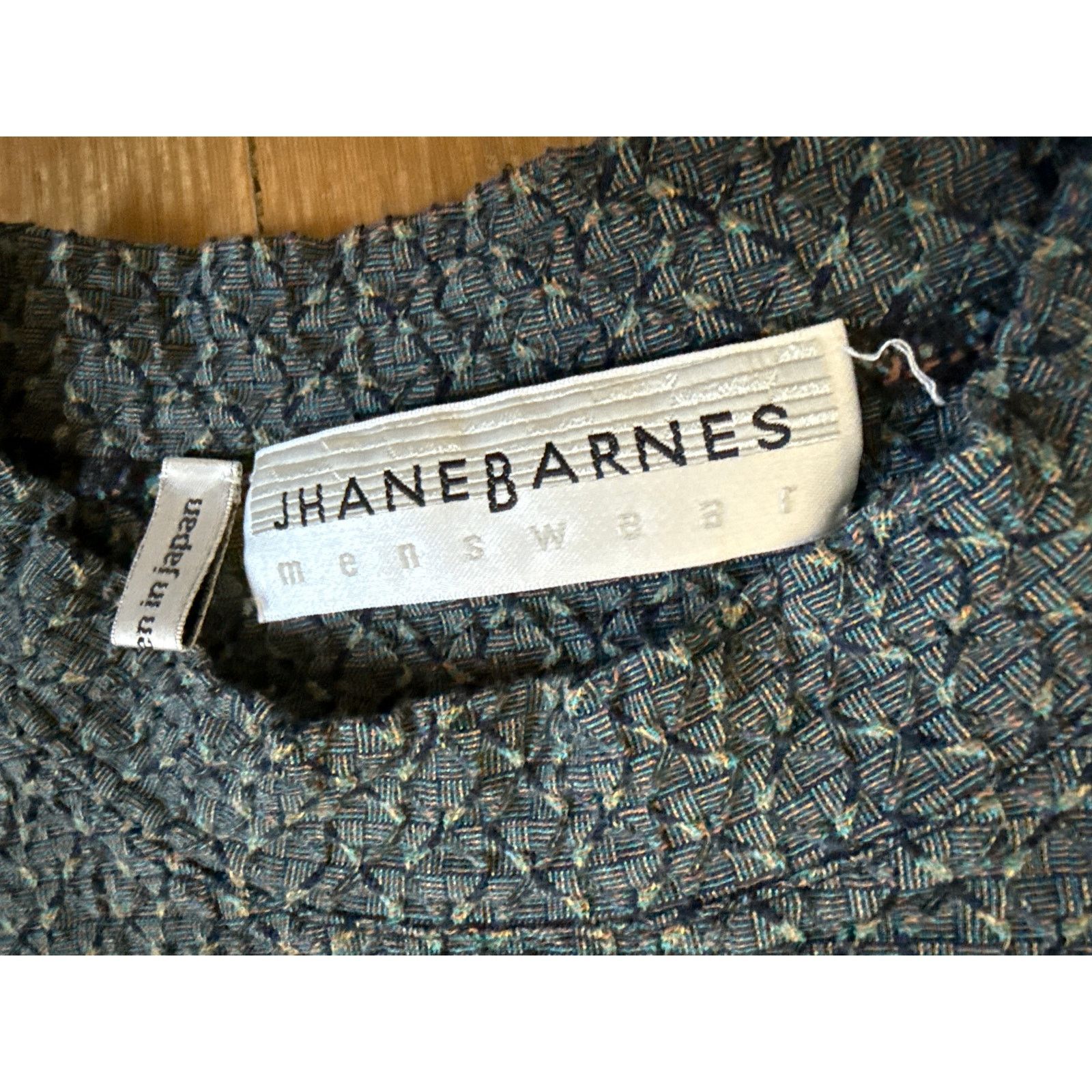 Jhane Barnes Jhane Barnes Knit Long Sleeve Mockneck Pullover Size Large Size US L / EU 52-54 / 3 - 4 Thumbnail