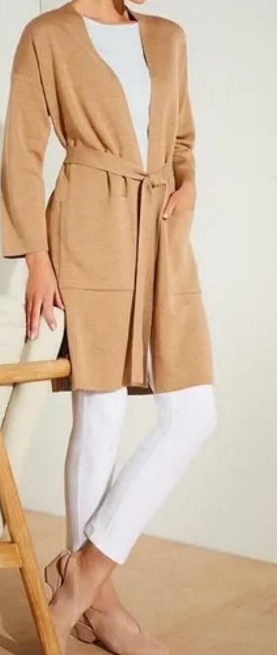 Eileen Fisher Eileen Fisher Crepe Slim Stretch Pull On Crop Ankle Pants Size 25" / US 0 / IT 36 - 9 Thumbnail