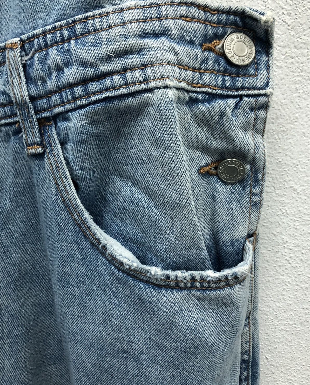 Vintage &Denim Overalls Size US 34 / EU 50 - 8 Thumbnail