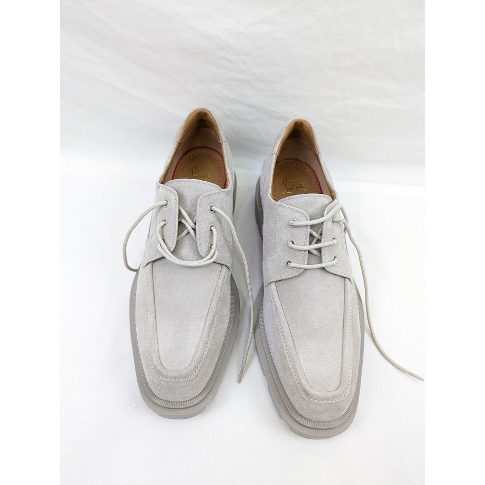 Christian Louboutin o1rshd1 Crosta Our Georges Loafers Flat in Goose Size US 12 / EU 45 - 17 Thumbnail