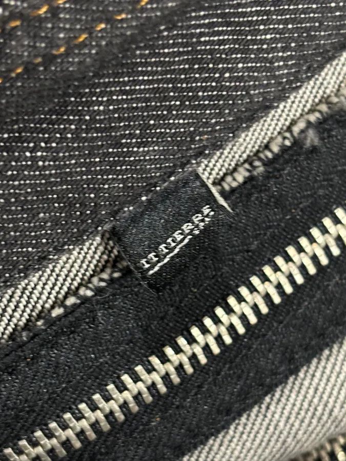 Dolce & Gabbana AW2003 Dolce & Gabbana Black Denim Multi-Zip Jacket and Jeans Set Size M / US 6-8 / IT 42-44 - 19 Thumbnail