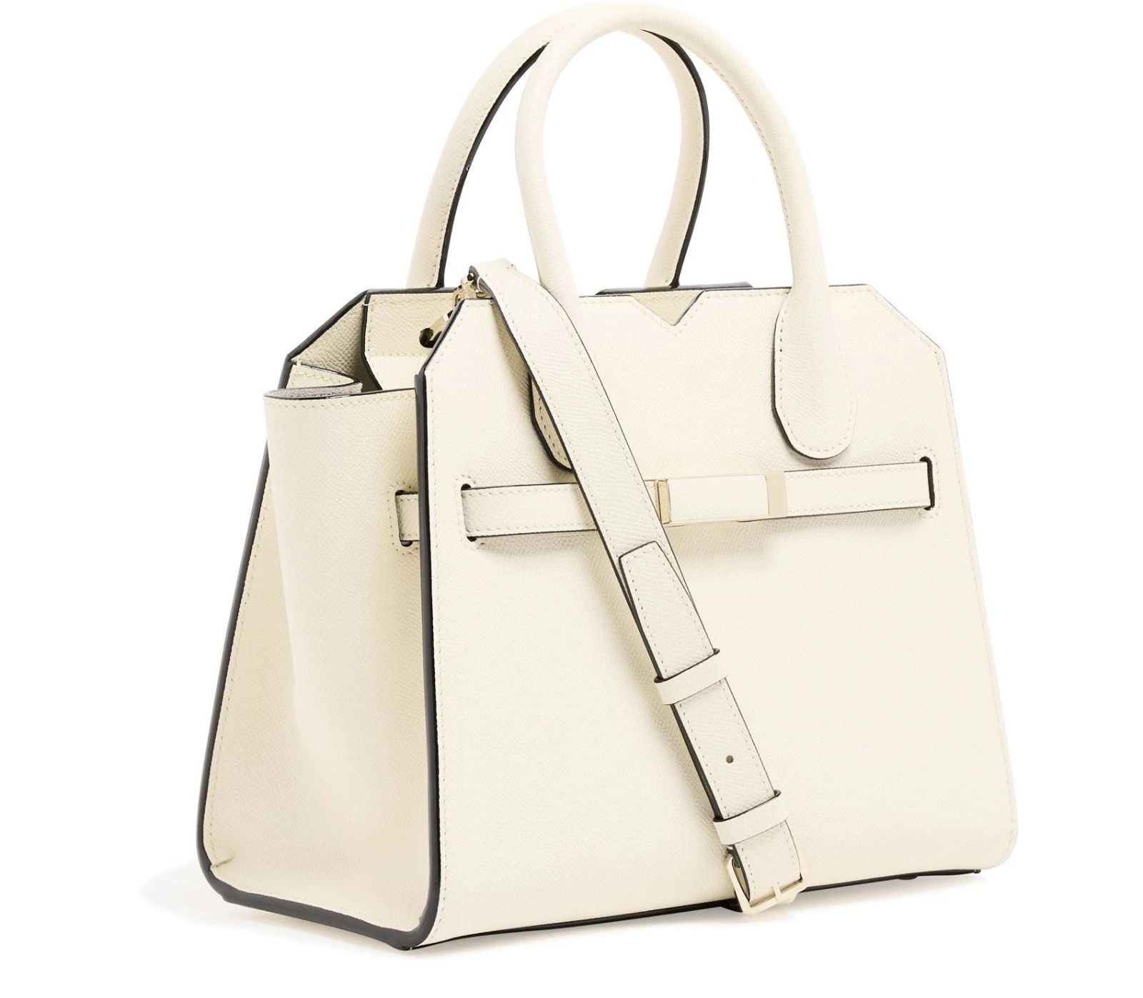 Valextra VALEXTRA Mini Pergamena White Crossbody Bag New Auth Size ONE SIZE - 2 Thumbnail