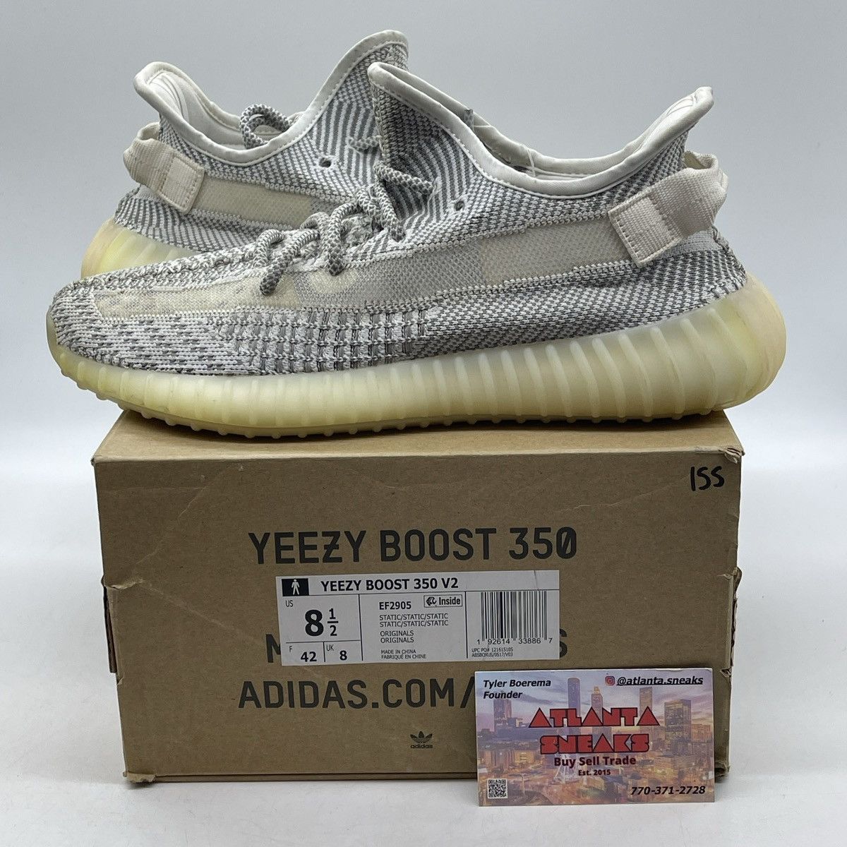 Adidas Yeezy boost 350 static non reflective Size US 8.5 / EU 41-42 - 1 Thumbnail