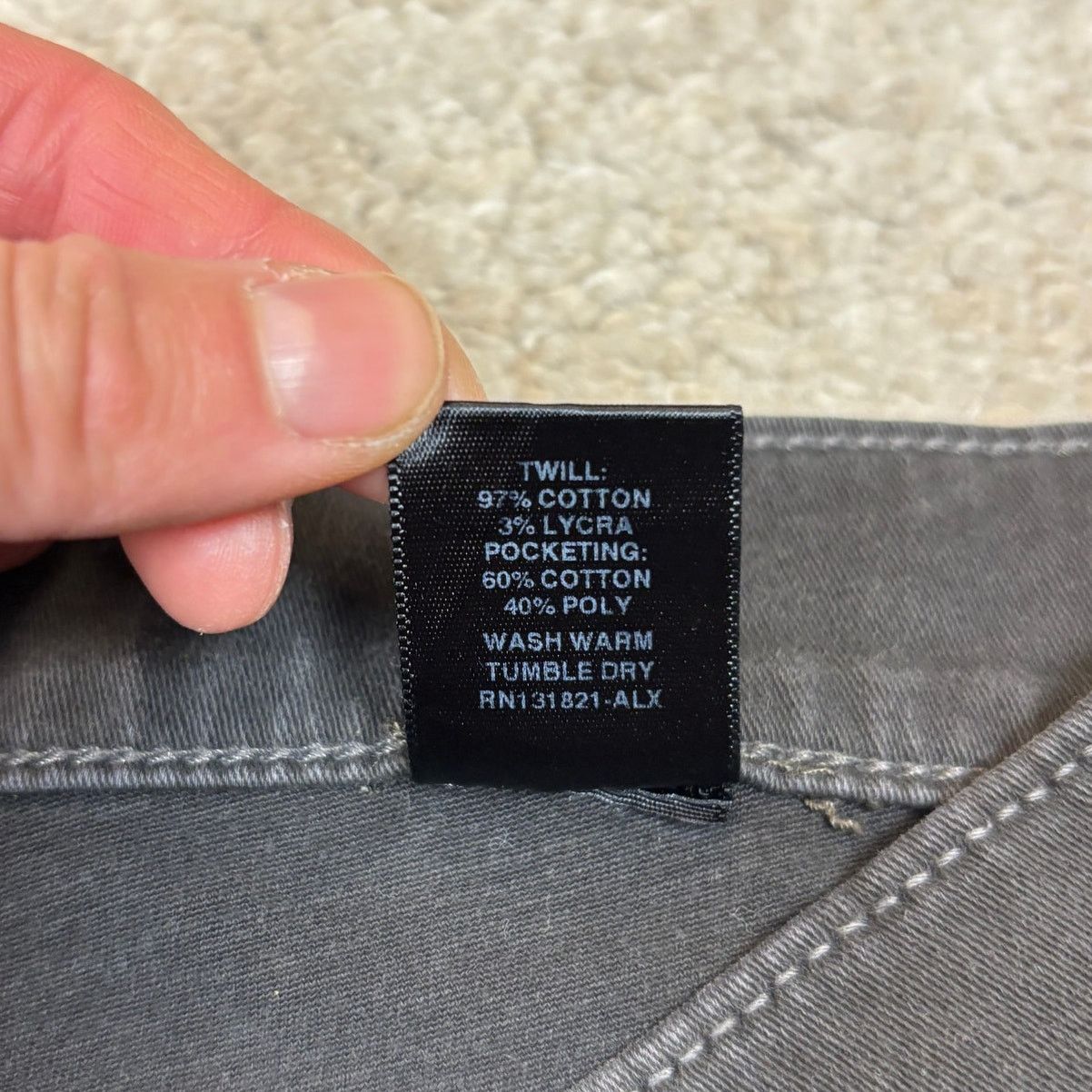 Flint And Tinder Flint and Tinder 365 Chino Pants 31x31 Minimalist Casual Size US 31 - 6 Thumbnail