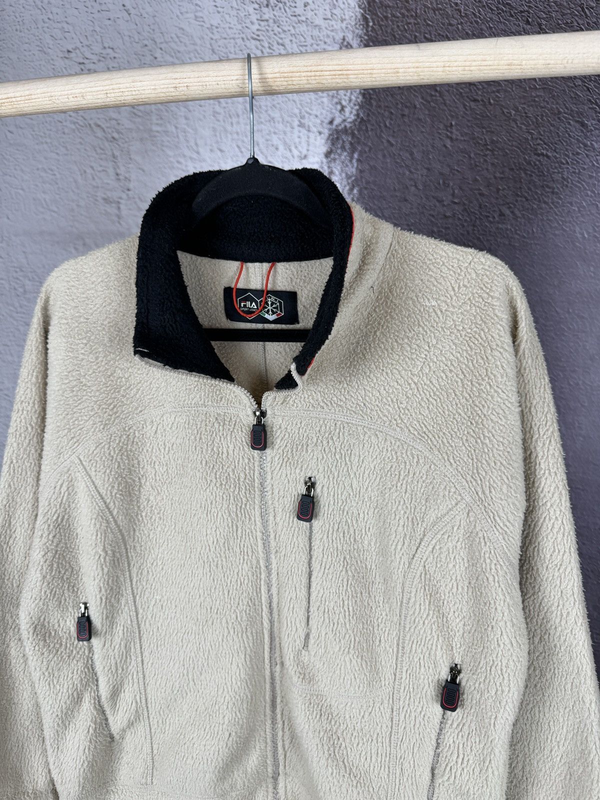 Fila Fila x FISI vintage full zip fleece sweater Size US S / EU 44-46 / 1 - 6 Thumbnail