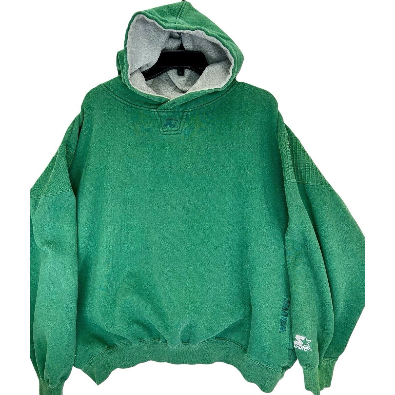 Starter Vintage 90s Starter Sport Center Logo Hoodie Size XL Size US XL / EU 56 / 4 - 2 Thumbnail