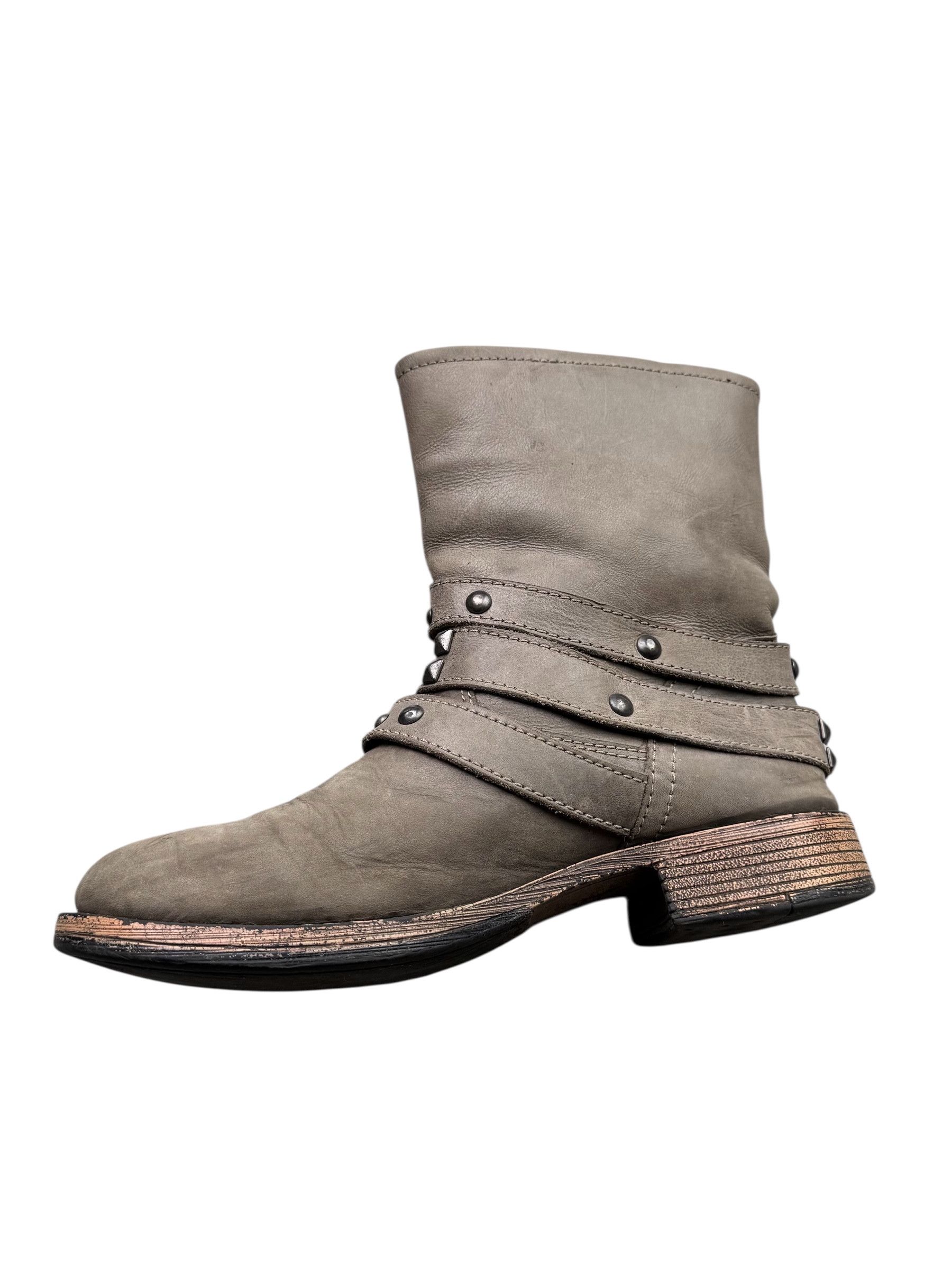 Other Vintage Leather Boots With Belted M42(E26)D15(V59) Size US 8 / IT 38 - 6 Thumbnail