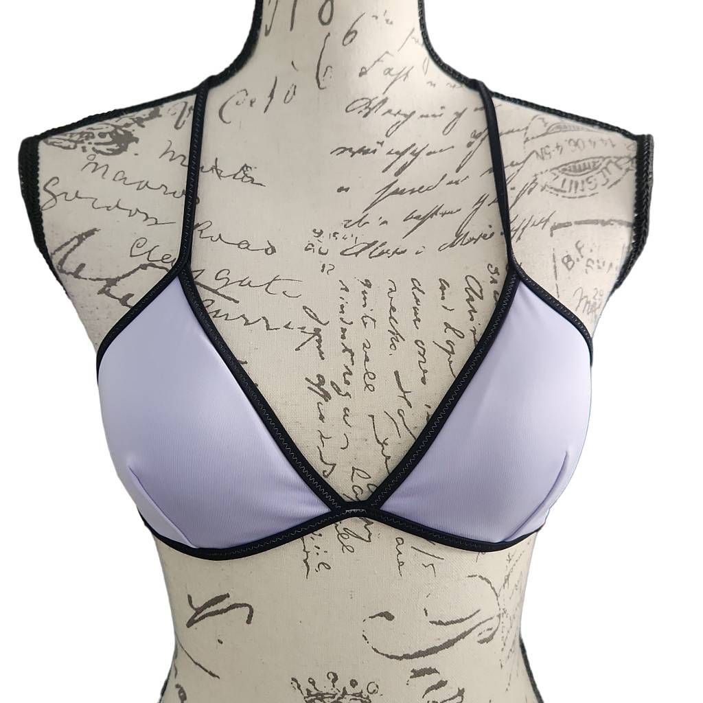 Victoria's Secret Victoria's Secret Women's Size Medium Purple Black Triangle Size M / US 6-8 / IT 42-44 - 1 Thumbnail