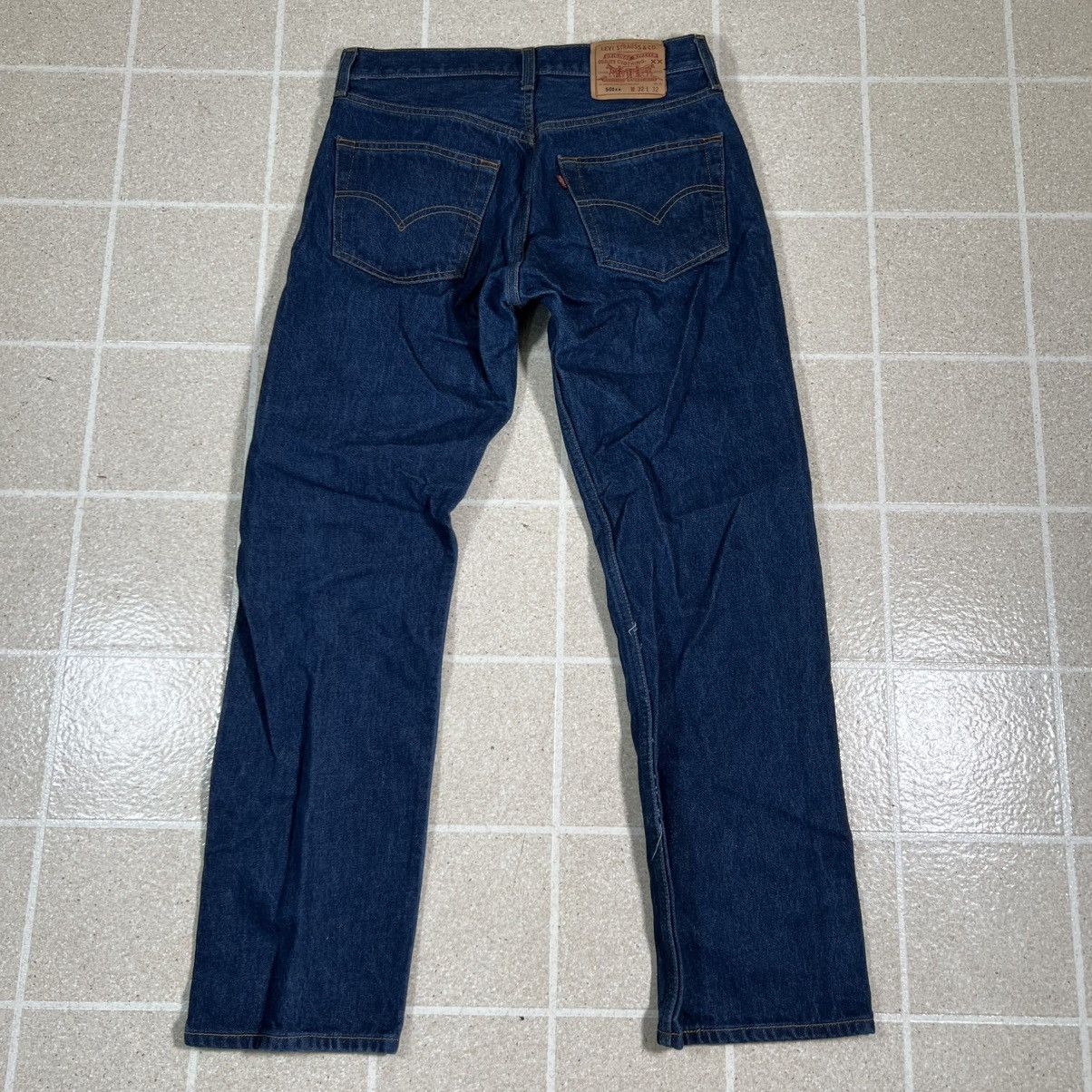 Levi's Vtg 90s Levi’s 501XX Button Fly Jeans Made in Mexico 29x28 Size US 29 - 1 Thumbnail