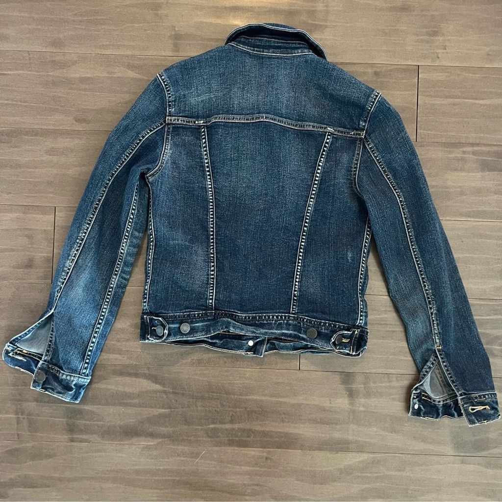 Joe Freshgoods Joe Fresh distressed denim Jean jacket xs button down Size XS / US 0-2 / IT 36-38 - 4 Thumbnail