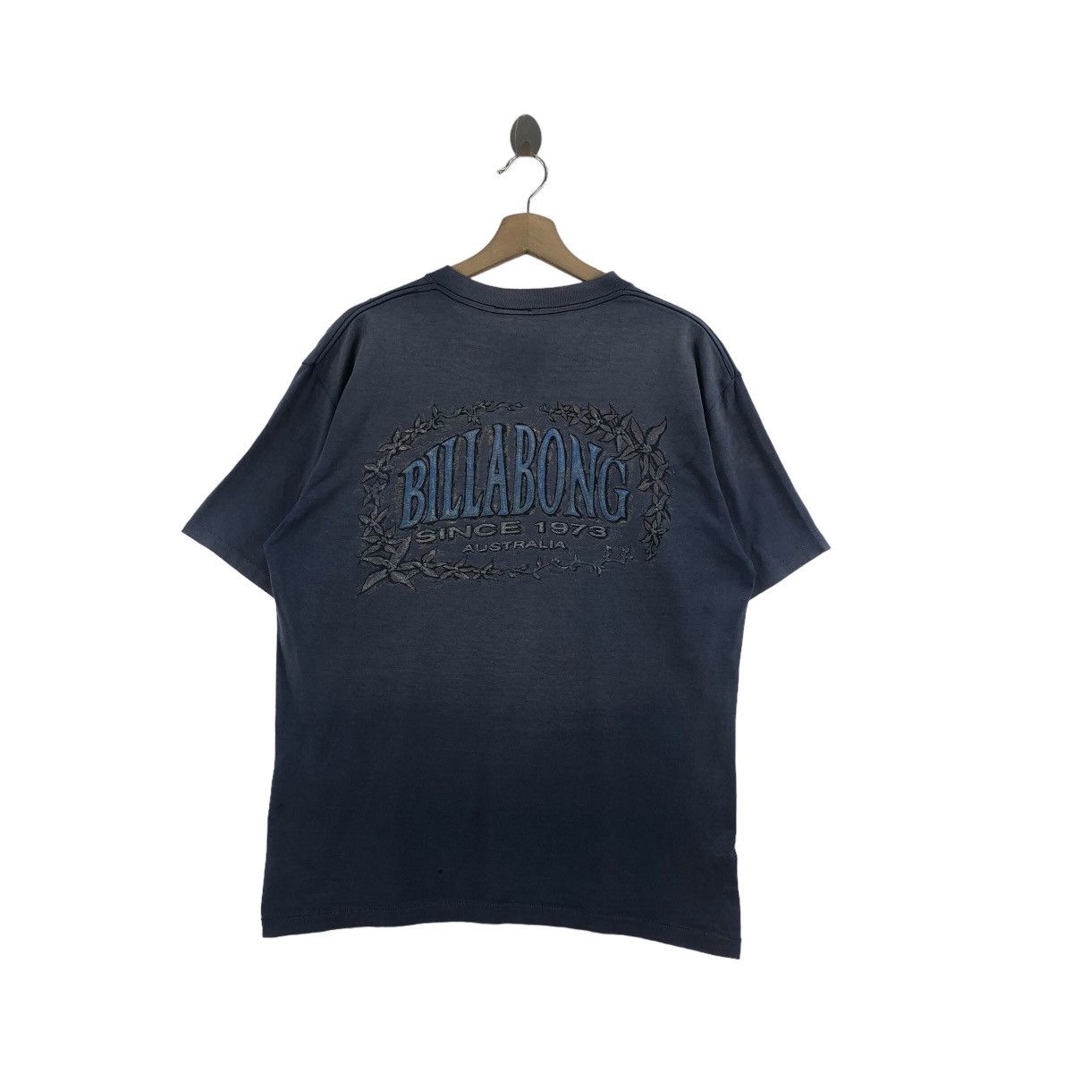 Billabong × Vintage Pick!! True Vtg 90's BILLABONG Distressed Top Tee Tshirt Size US M / EU 48-50 / 2 - 1 Thumbnail