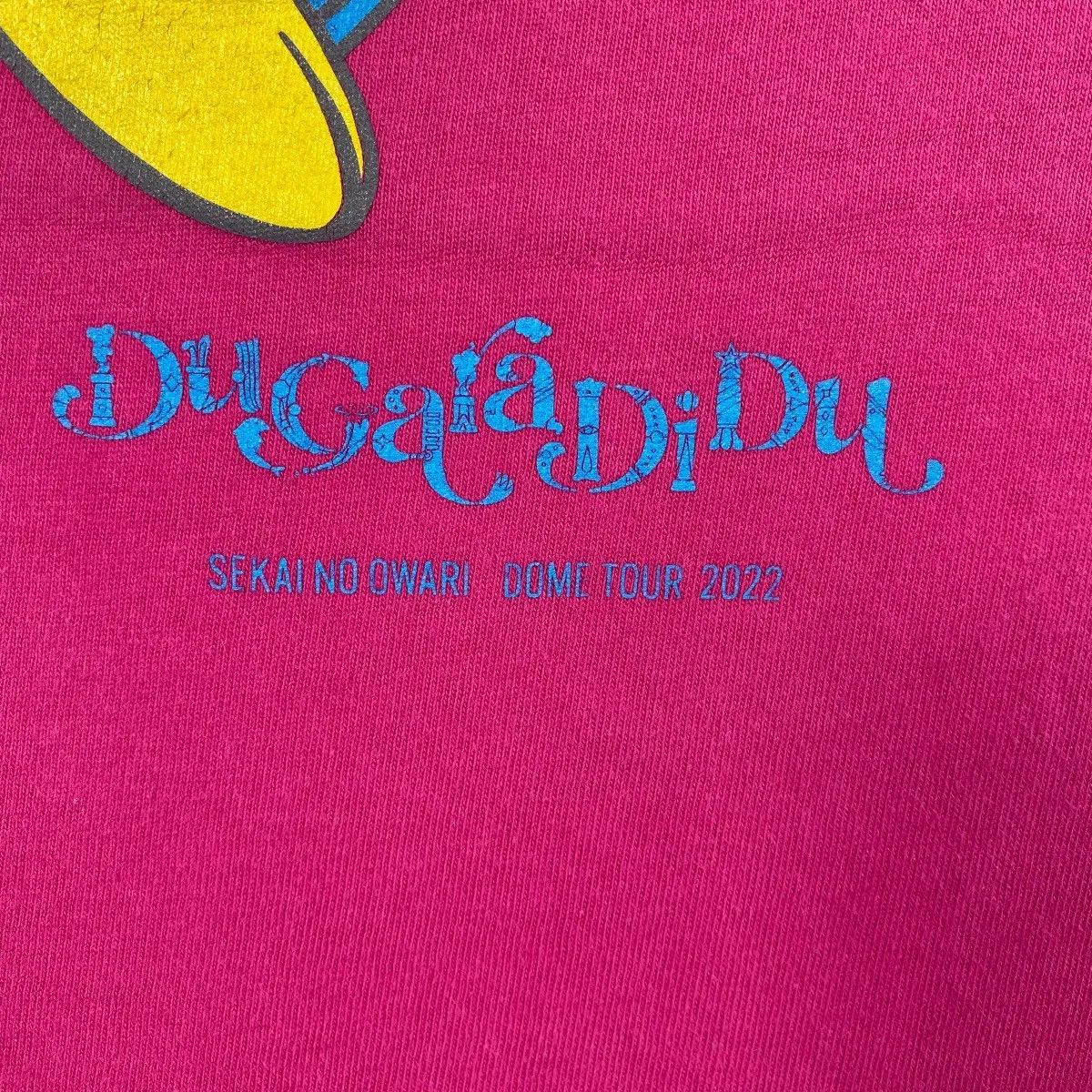 Band Tees SEKAI NO OWARI Dome Tour 2022 Dugaradidu Japanese Band Tee Size US M / EU 48-50 / 2 - 3 Thumbnail