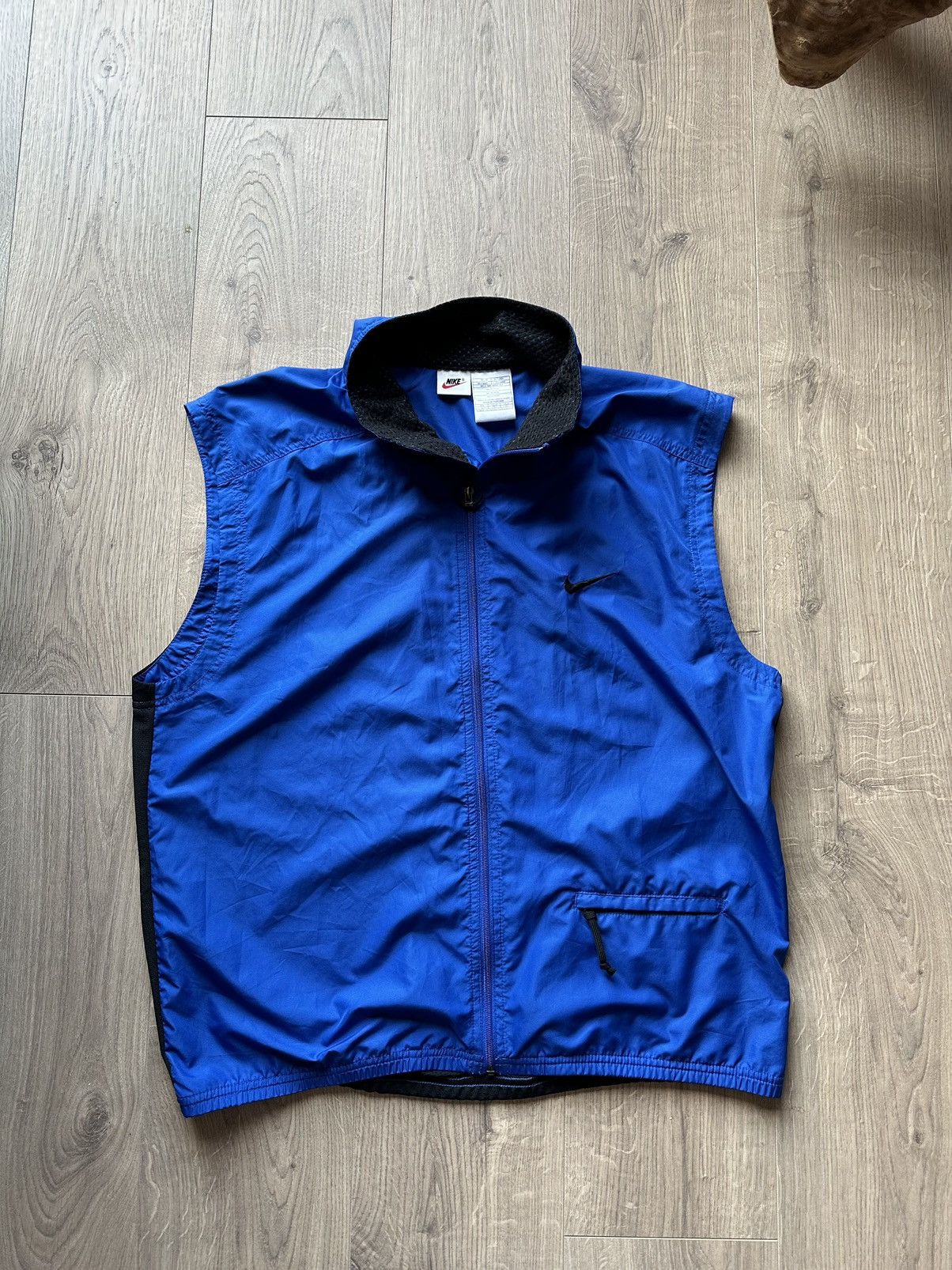 Nike × Vintage Nike Vintage 90’s Nylon Vest Gorpcore Size US XL / EU 56 / 4 - 1 Thumbnail