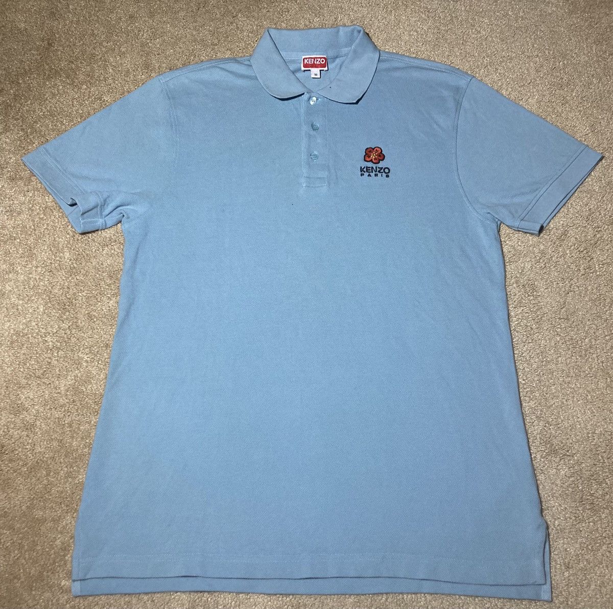 Kenzo 2020 Kenzo Nigo Boke Floral Logo Polo Flower Bape Collab OG Size US M / EU 48-50 / 2 - 2 Thumbnail