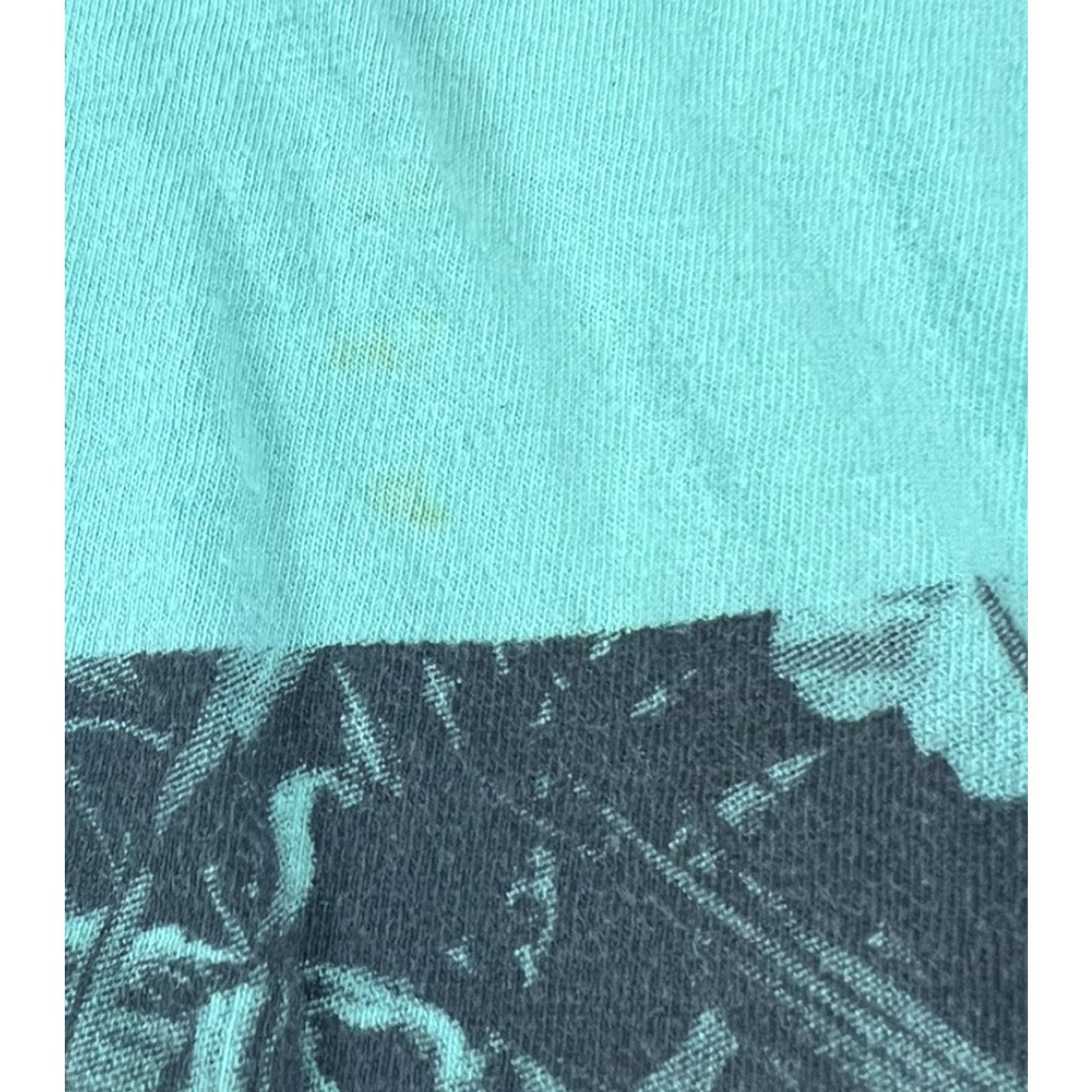 CO DC Shirt Mens Medium Green Grey Stripe Skateboarding Shirt Size US M / EU 48-50 / 2 - 3 Thumbnail