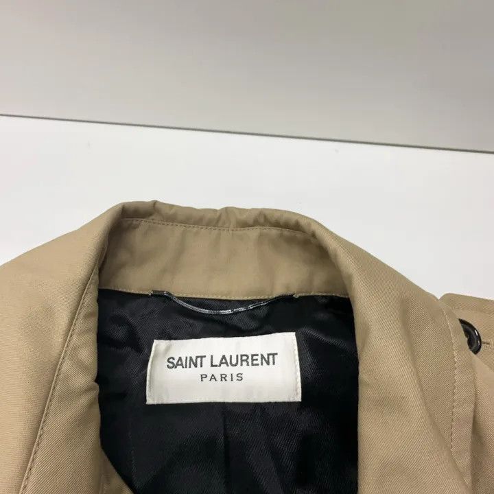 Saint Laurent Paris Saint Laurent Stylish Casual Double-Breasted Coat-2507 Size US L / EU 52-54 / 3 - 4 Thumbnail