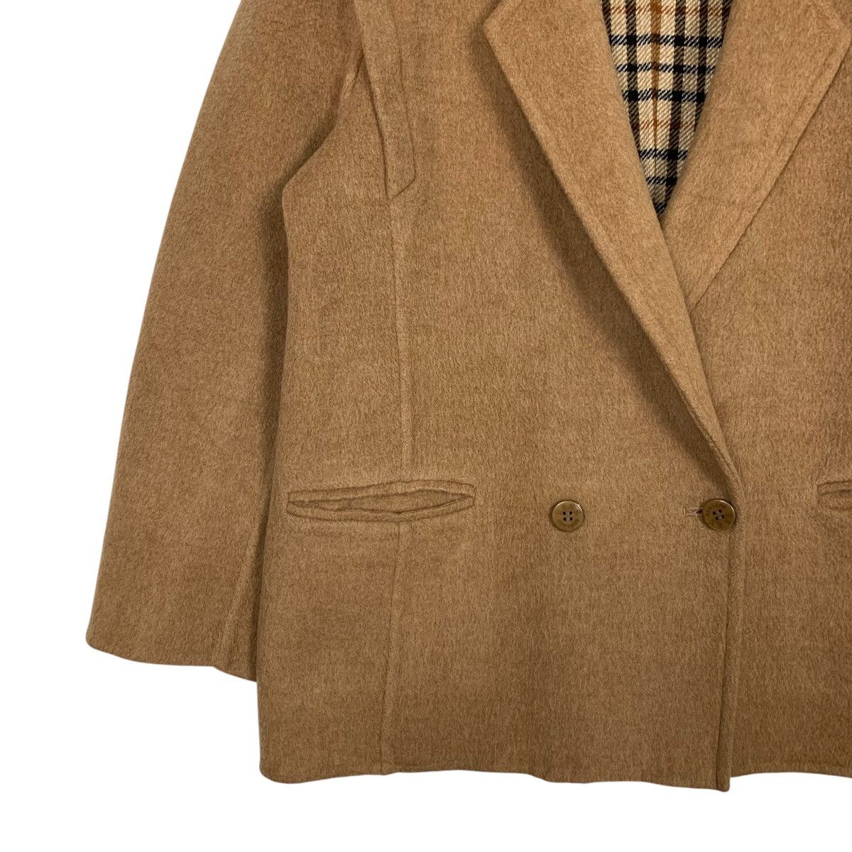 DAKS Vintage 90's DAKS ENGLAND Wool Coat Jacket #2740-C123 Size US L / EU 52-54 / 3 - 5 Thumbnail