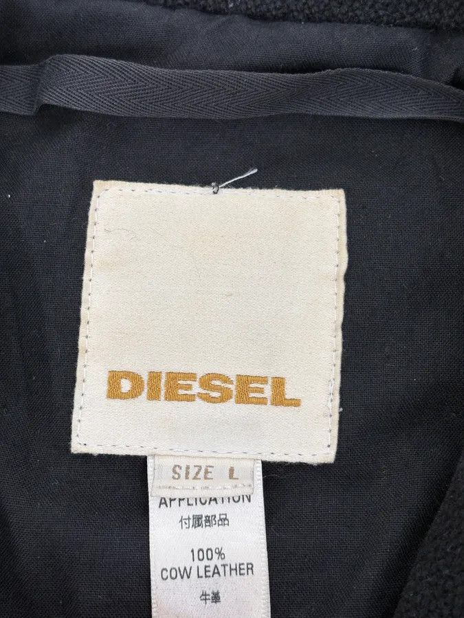 Diesel 2000s Diesel Black Classy Caban Jacket Size US M / EU 48-50 / 2 - 8 Thumbnail