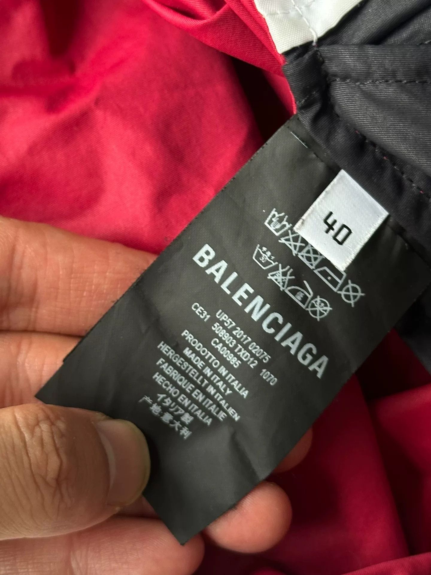 Balenciaga Balenciaga Color Block Windbreaker Jacket Size US XXS / EU 40 - 2 Thumbnail