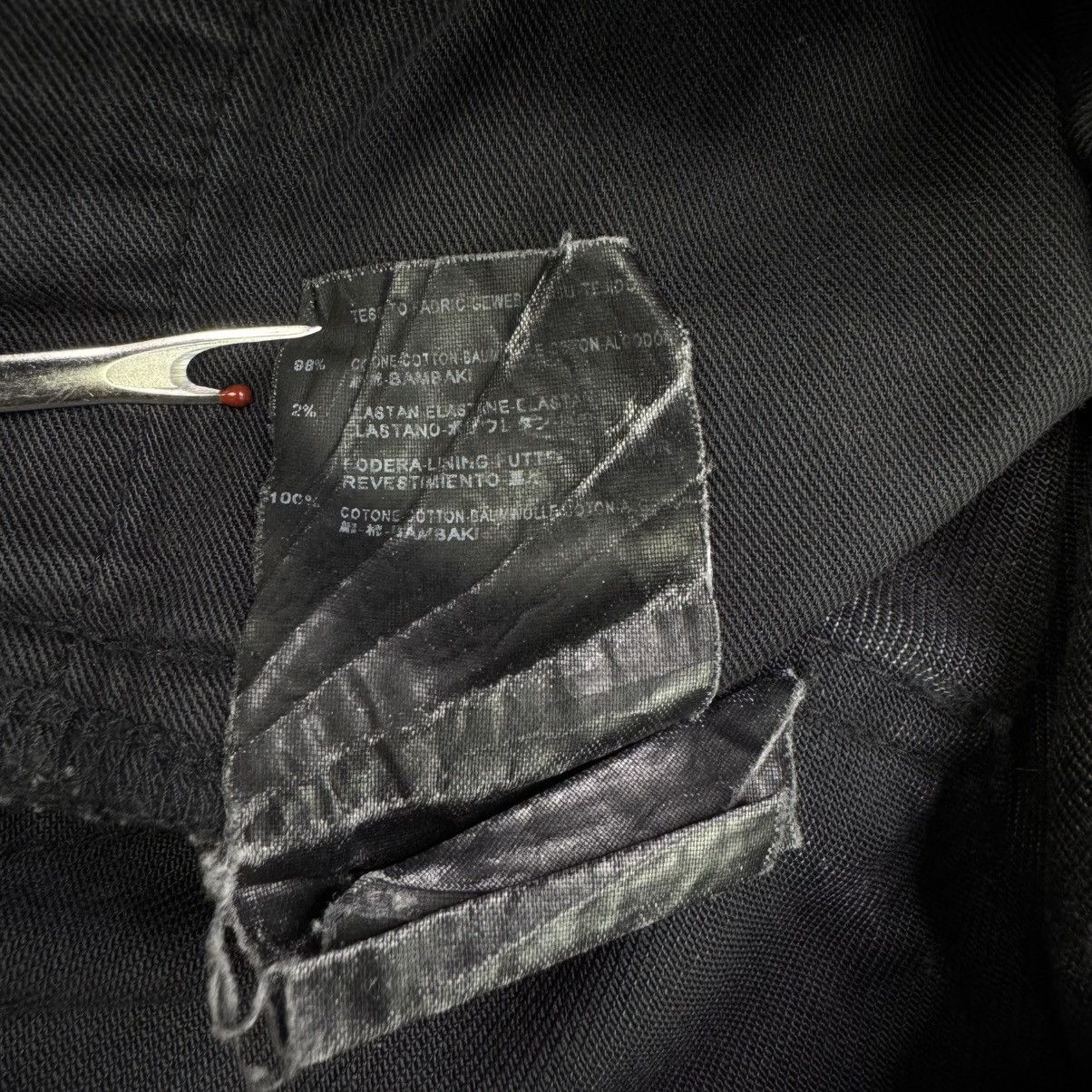 Saint Laurent Paris SAINT LAURENT PARIS SS14 BLACK D02 DENIM Size US 30 / EU 46 - 5 Thumbnail