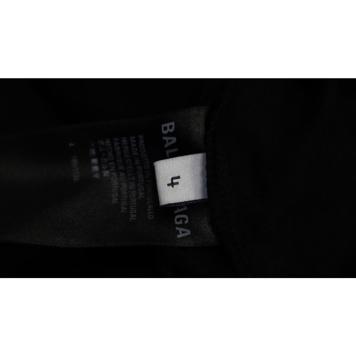 Balenciaga o1rshd1 Worn Out T-Shirt BEBE Vintage T-Shirt in Black Size US XL / EU 56 / 4 - 10 Thumbnail
