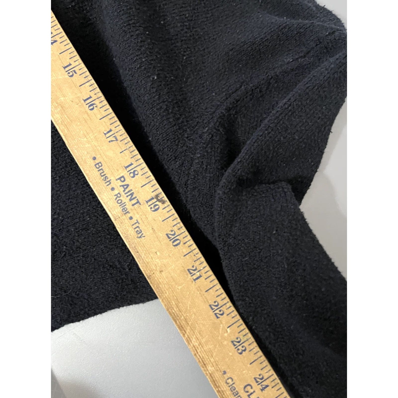 Calvin Klein CALVIN KLEIN Women's LACED V-NECK SOLID BLACK Mid-Weight Knit Casual SWEATER L Size L / US 10 / IT 46 - 4 Thumbnail