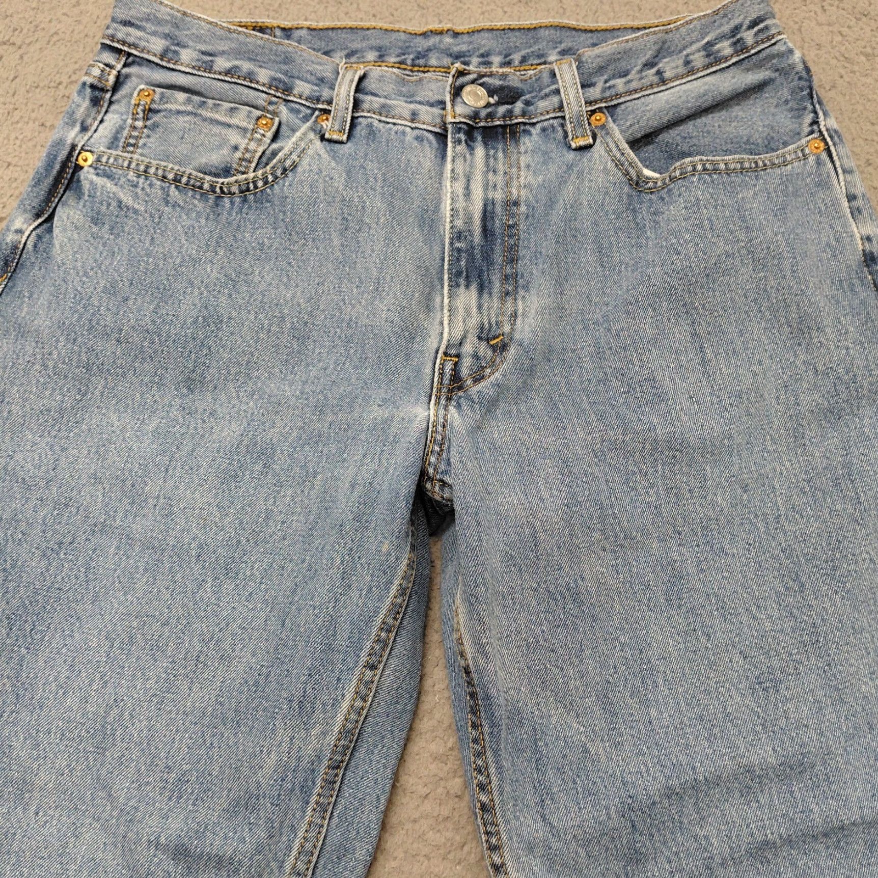 Levi's Levi's 550 Jeans Men's 36x29 Blue Relaxed Fit Straight Denim 100% Cotton Vintage Baggy Straight Leg USA Y2K Jeans Mens Regular 36-29 Clothing Size US 36 / EU 52 - 5 Thumbnail