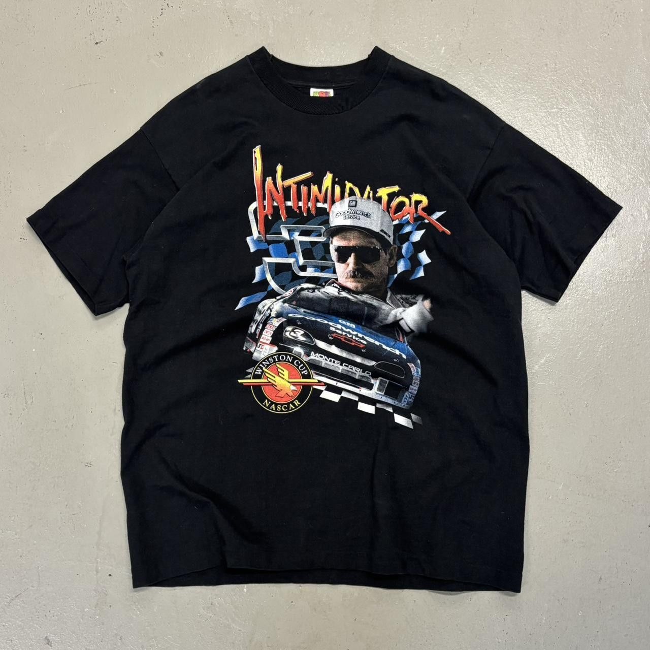 NASCAR Vintage Dale Earnhardt Intimidator tour nascar shirt Size US XL / EU 56 / 4 - 2 Thumbnail