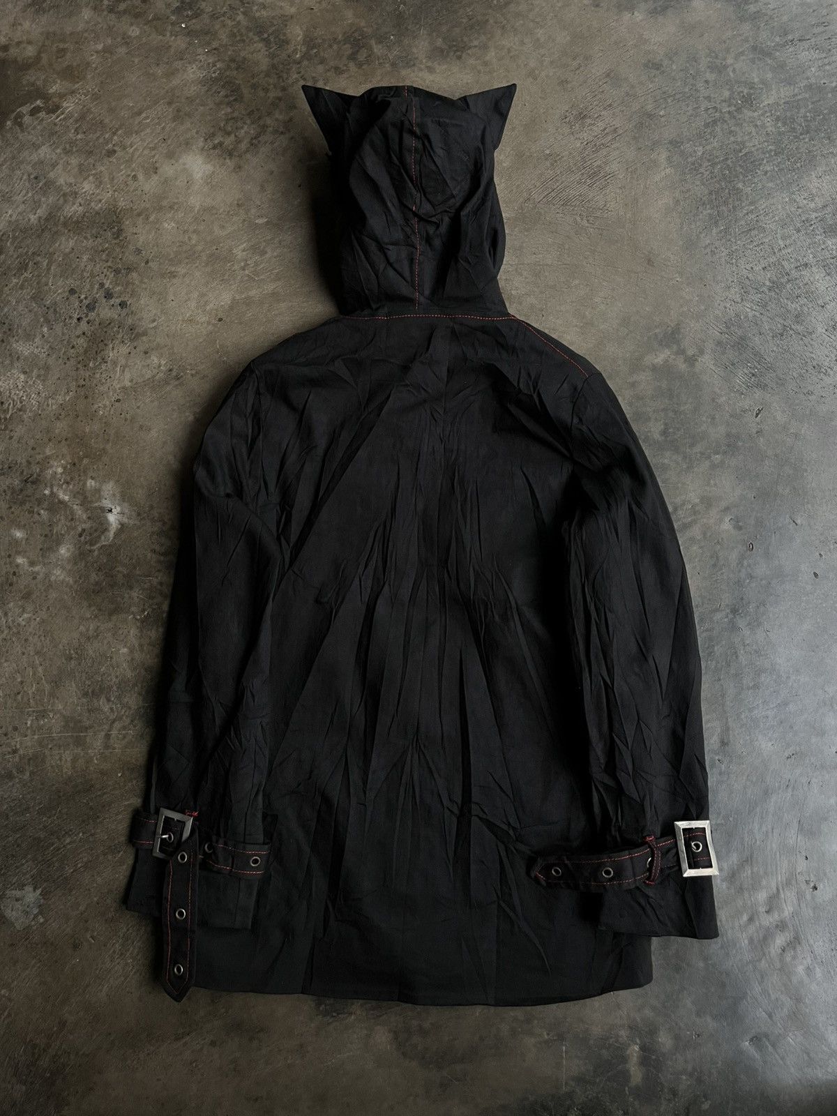 Mari's Rock JAPANESE GOTHIC FUR HOODIE CAT EAR SEDITIONARIES VKEI PUNK Size US M / EU 48-50 / 2 - 2 Thumbnail