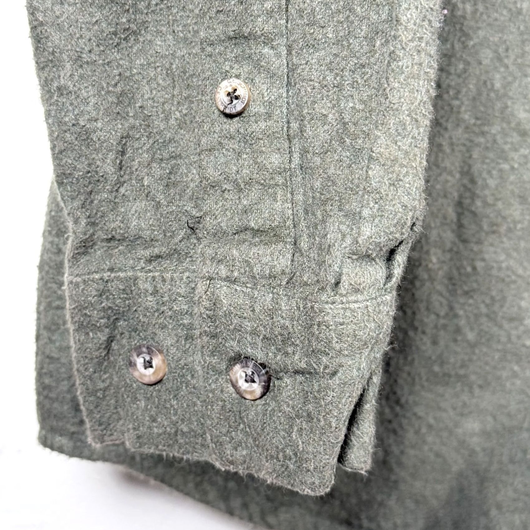 Vintage C.E. Schmidt Workwear Shirt Men's Gray Long Sleeve Pockets Winter - Size 2XL Size US XXL / EU 58 / 5 - 7 Thumbnail